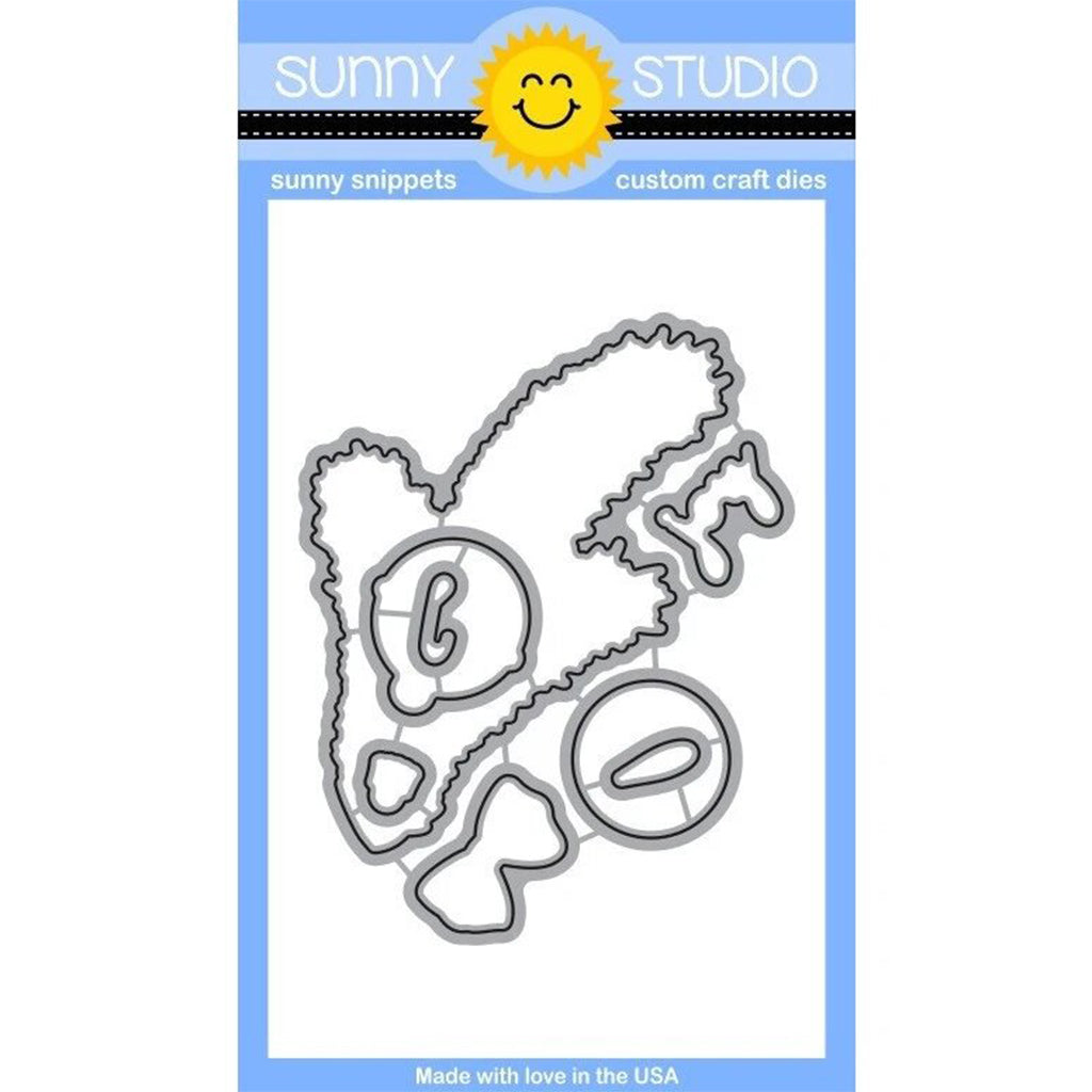 SUNNY STUDIOS Sello y Suaje - Holiday Style