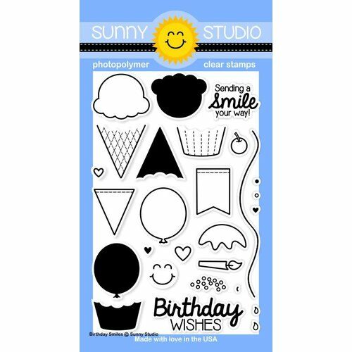 SUNNY STUDIOS Sello - Birthday Smiles