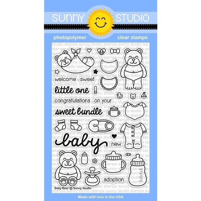 SUNNY STUDIOS Sello - Baby Bear