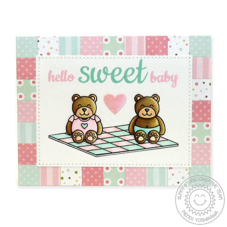 SUNNY STUDIOS Sello - Baby Bear