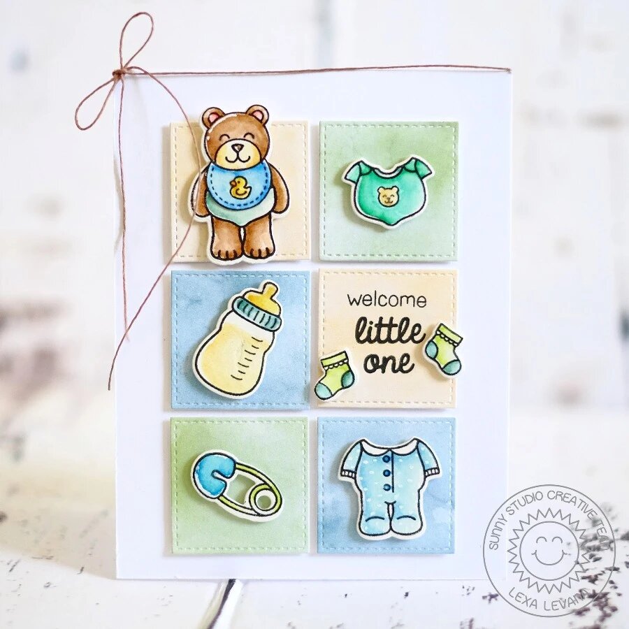 SUNNY STUDIOS Sello - Baby Bear