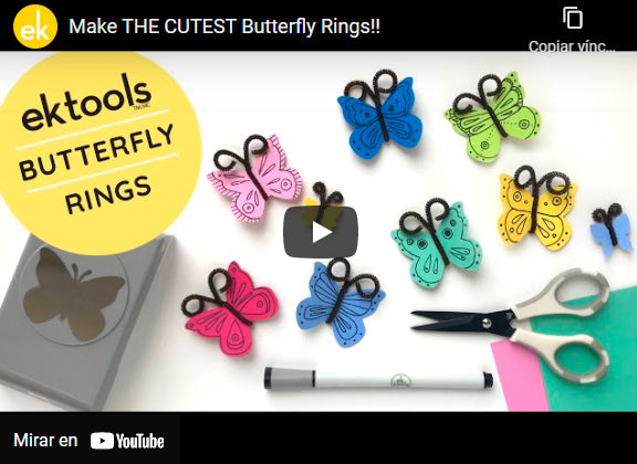 Make THE CUTEST Butterfly Rings!!